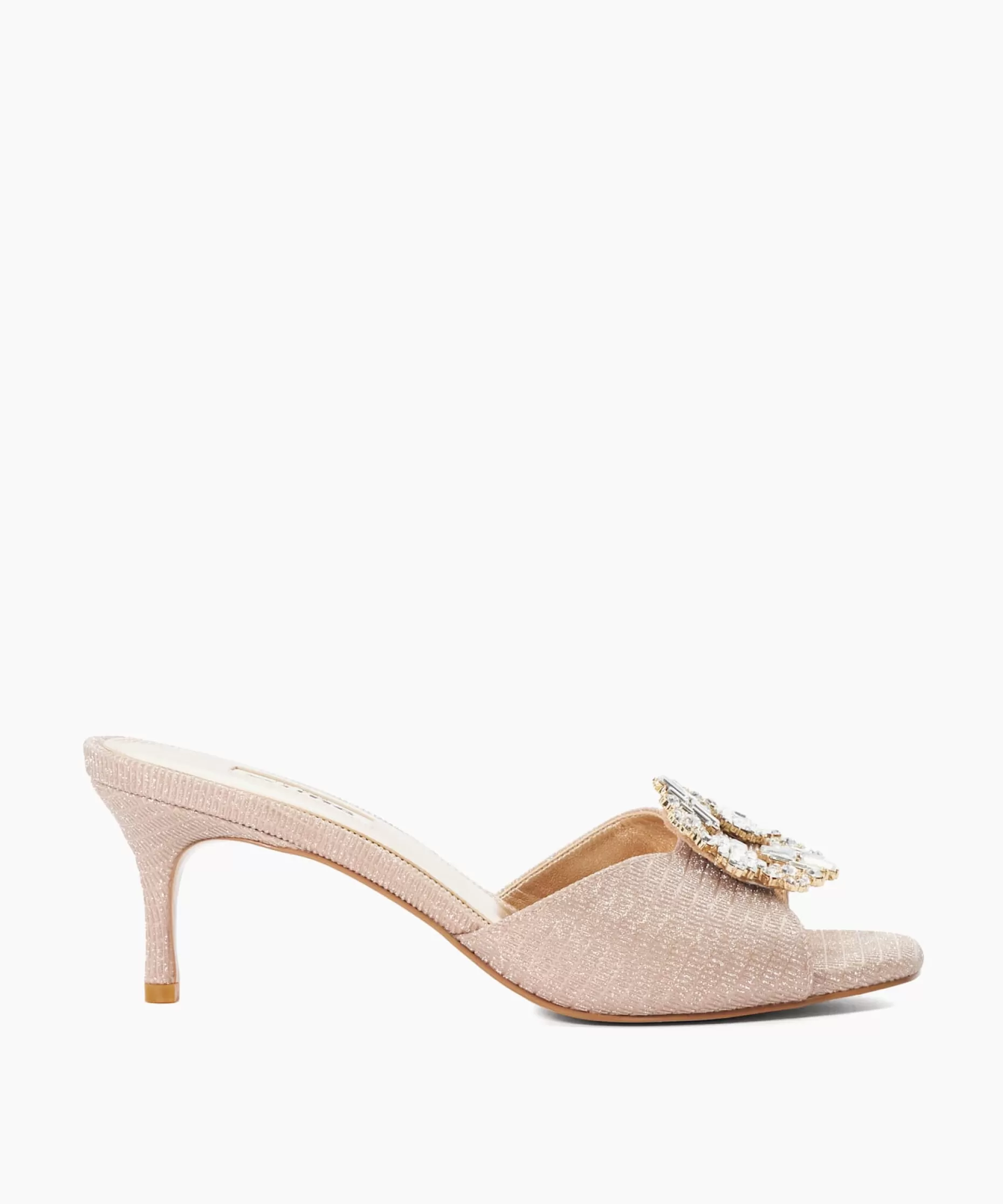 Heeled Sandals*Dune London Heeled Sandals Modify - Rose Gold