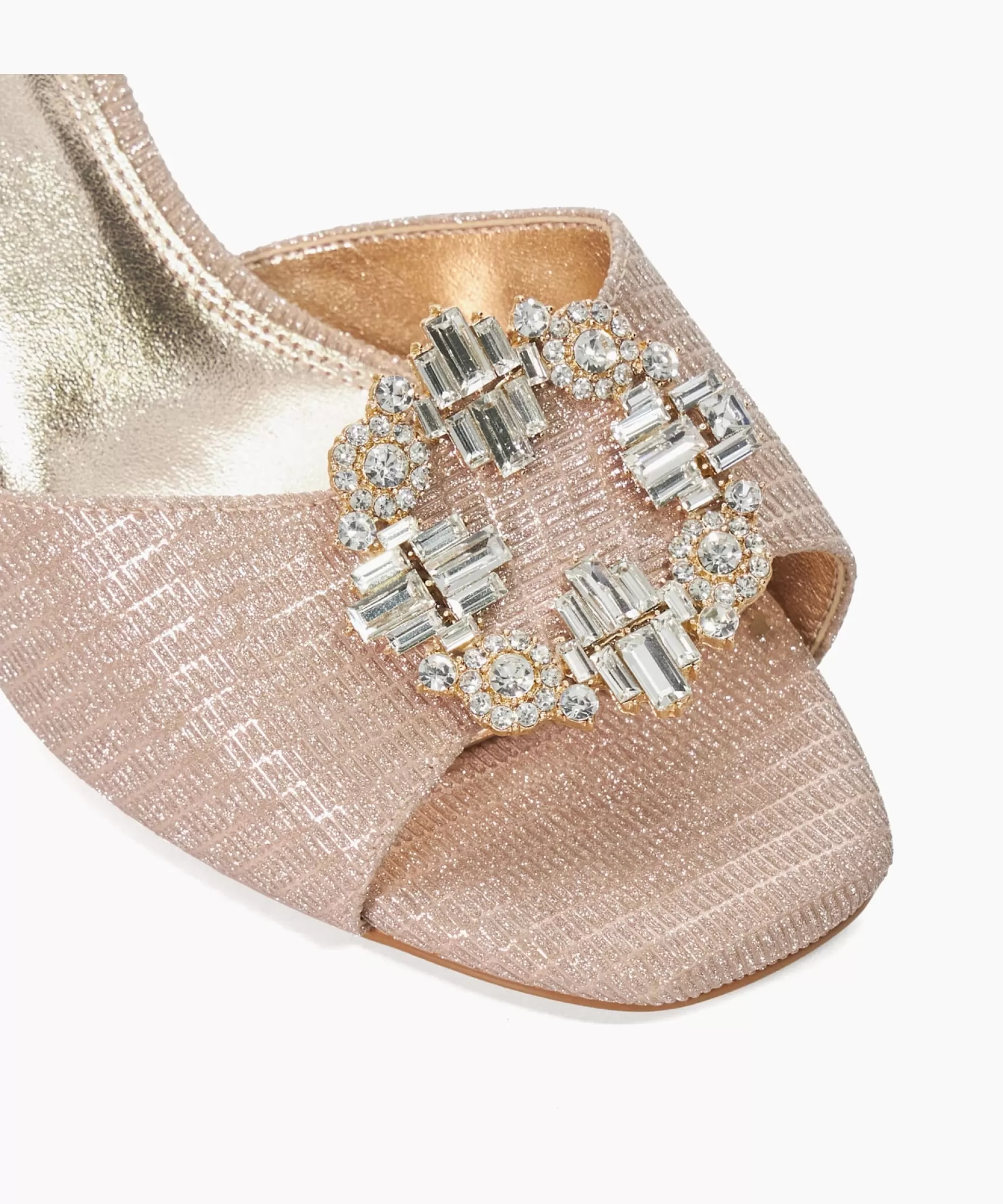 Heeled Sandals*Dune London Heeled Sandals Modify - Rose Gold